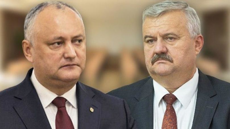 Додон о критике Шарова: Если бы я захотел, он бы ушел в отставку. Коллаж: Point.md