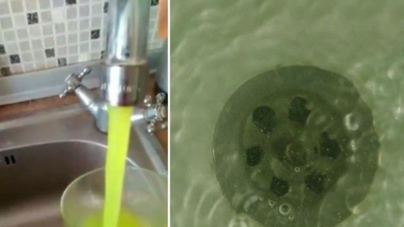 În Tiraspol, apa de la robinet era de culoare verde deschisă