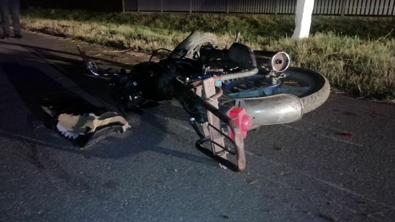 Accident grav la Dondușeni: Un tânăr motociclist a murit