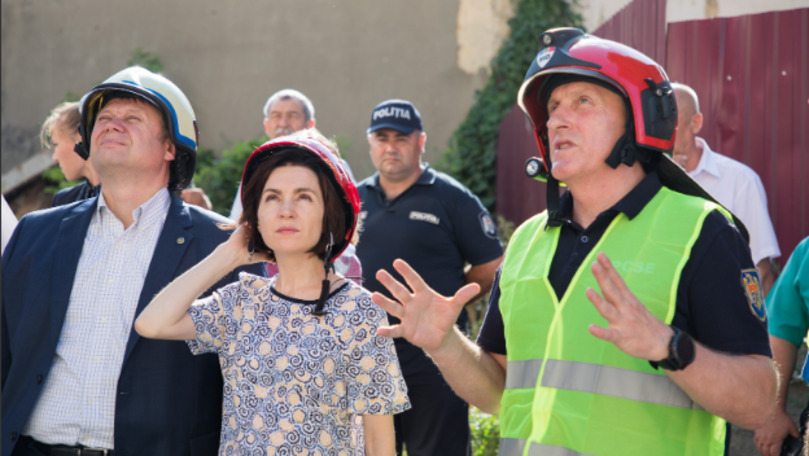 Sandu, în vizită la Otaci: Pagubele vor fi evaluate și acoperite