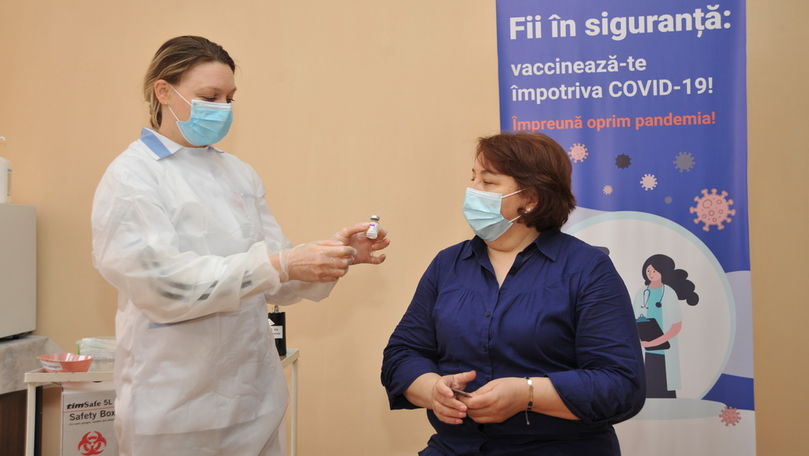 Peste 23.400 de oameni, vaccinați în Moldova. Numărul de reacții adverse