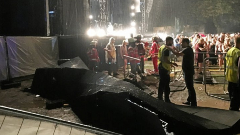 Zeci de răniţi la un concert din Germania: O furtună a prăbuşit ecrane