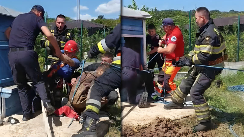 Orhei: Un bărbat, salvat după ce a căzut într-o fântână
