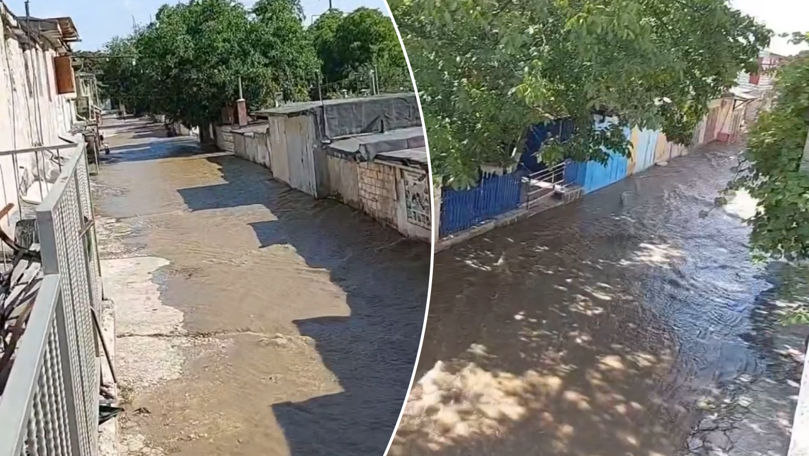 O țeavă s-a spart la Ciocana: Peste 200 de garaje ar fi fost inundate