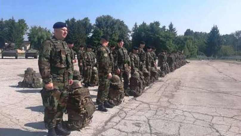 Militarii Armatei Na ionale particip la un exerci iu n Bulgaria