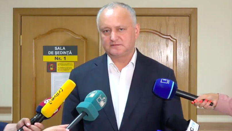 Dodon, despre solicitarea procurorilor privind presa: Abordări primitive
