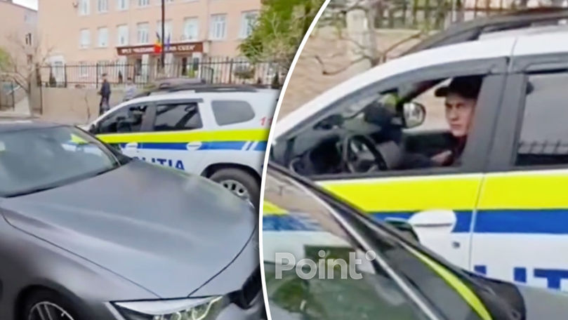 В Кишинёве полиция проигнорировала водителя BMW, ехавшего по встречной полосе.
