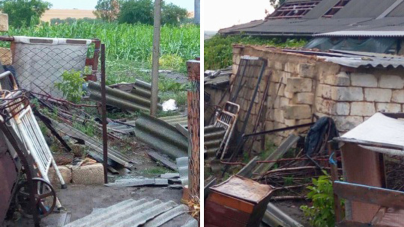 Cimișlia: Gospodării distruse și garduri smulse în urma ploilor