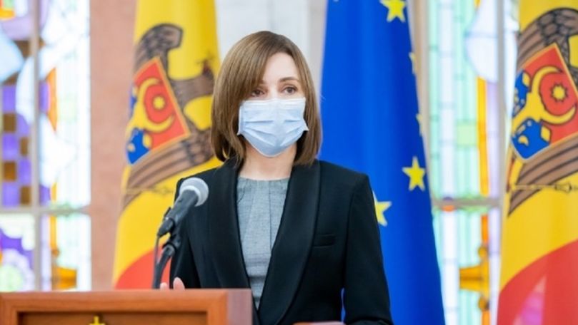 Президент Республики Молдова Майя Санду. 