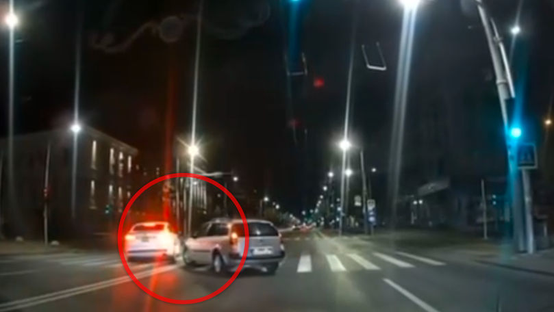 Chișinău: O șoferiță care a încălcat regulile de circulație, sancționată