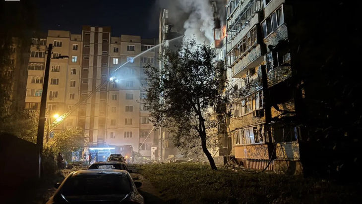 Cel puțin doi morți și 13 răniţi la Kiev, după un atac cu drone ruseşti