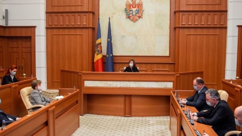 Майя Санду созывает новое заседание Высшего совета безопасности.