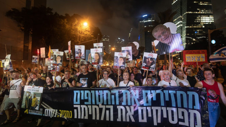 Proteste în Israel împotriva planului lui Netanyahu de a ocupa Gaza