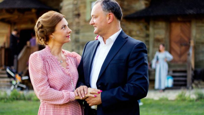 Igor Dodon și soția împlinesc 21 de ani de căsnicie: Mesaj pe Facebook