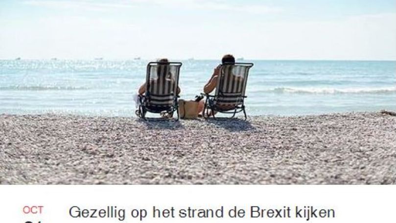 Brexitul, tratat cu umor: Ce au de gând să facă mii de olandezi