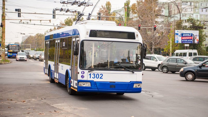 Rută nouă în Capitală: Troleibuzul 34 va circula până la Trușeni