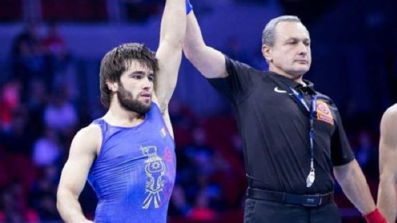 Luptătorul Victor Ciobanu a devenit vicecampion mondial, la Budapesta