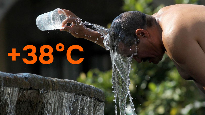 В Молдове на следующей неделе ожидается жара до +38°C.