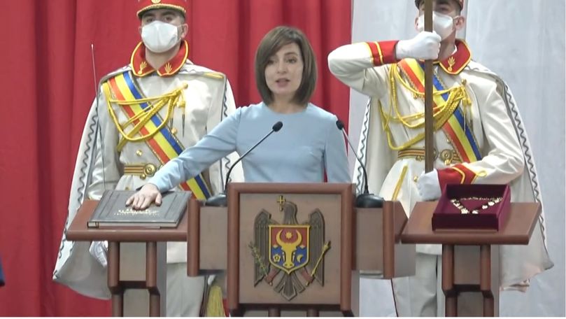 R. Moldova are un nou președinte: Maia Sandu a depus jurământul