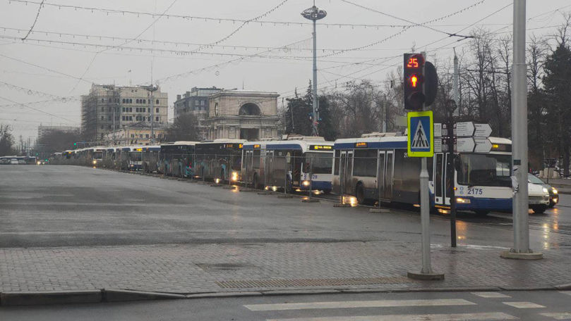 Circulația a fost reluată pe bulevardul Ștefan cel Mare și Sfânt