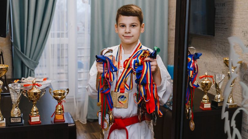 Юный бельчанин завоевал более 70 медалей по спортивному каратэ.