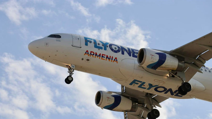 FlyOne Armenia anunță că va continua să opereze zboruri spre Chișinău