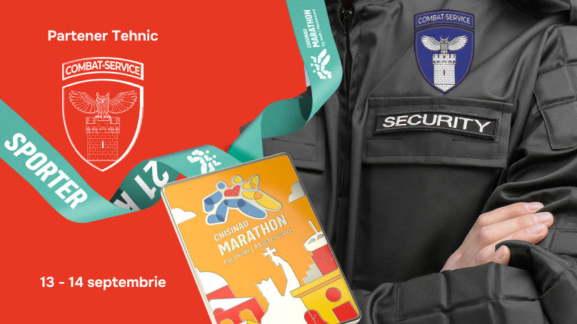 Combat-Service: Securitate la Chisinau Marathon by maib | Mastercard Ⓟ