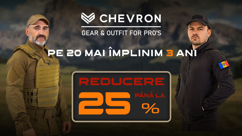 Chevron are 3 ani: Reduceri de până la 25% și bonusuri pentru clienți Ⓟ
