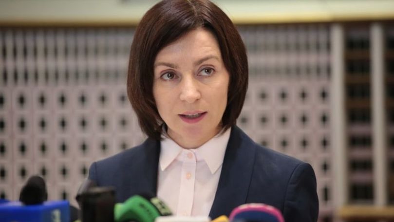 Председатель партии "Действие и солидарность" Майя Санду.