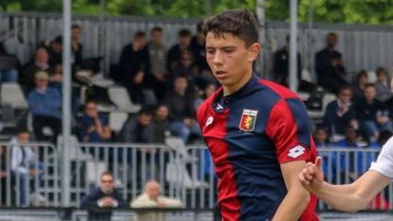 Un fotbalist moldovean a debutat la Genoa împotriva lui Ronaldo