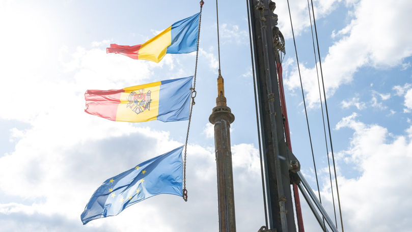 Ungheni: Au început lucrările de construcție a podului rutier peste Prut