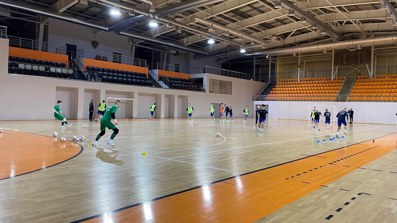 Naționala de futsal a R. Moldova se pregătește pentru meciul cu Polonia