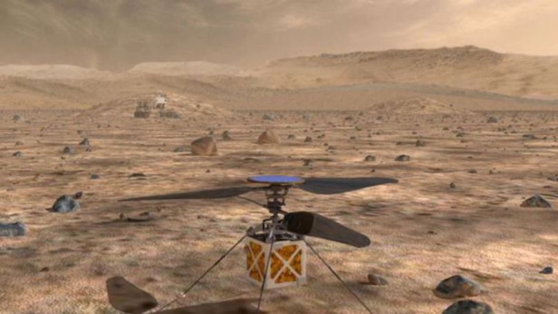 Alături de cine NASA va trimite un elicopter care să zboare peste Marte