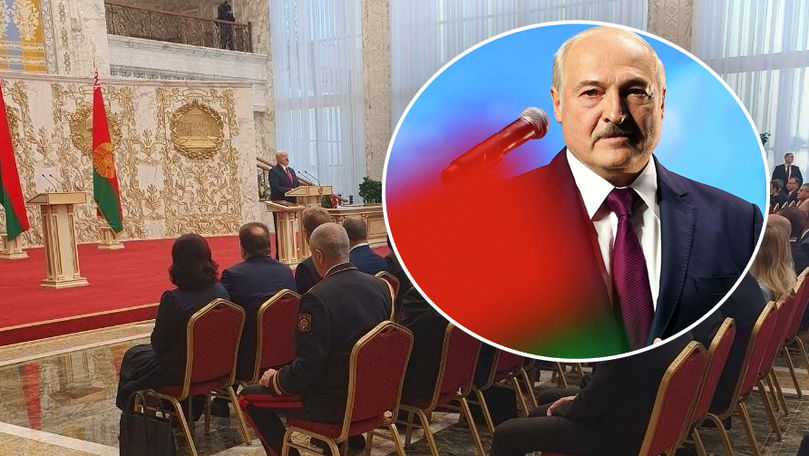 Лукашенко вступил в должность президента Белоруссии.