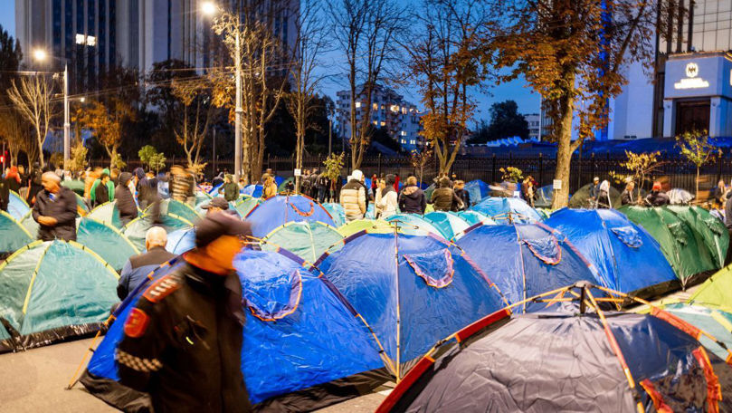 CSE ar putea interveni pentru dispersarea forțată a protestarilor Șor