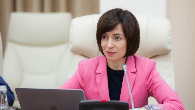 Премьер-министр Республики Молдова Майя Санду. 