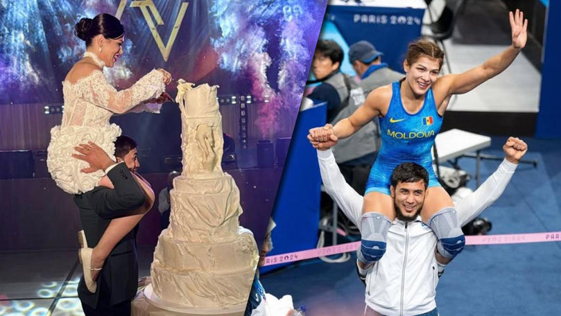 Nunta campionilor: Mirii au reprodus un moment emoționant de la JO