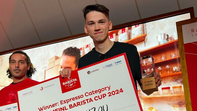 Moldoveanul Vladimir Chzou triumfă la Cupa Mondială de barista 2024