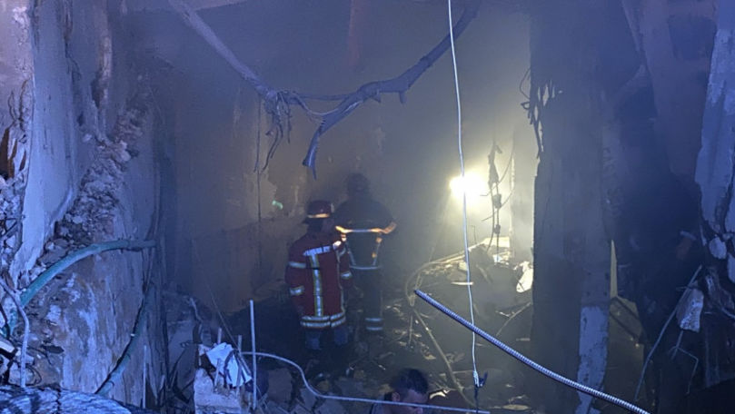 Noi imagini dezolante în Beirut după a doua explozie care zguduie orașul