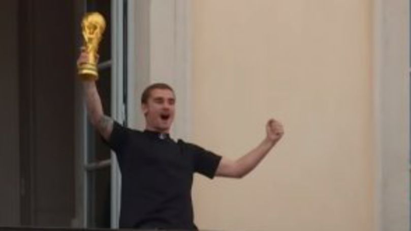 Antoine Griezmann, rege la el acasă: A dus trofeul suprem din fotbal