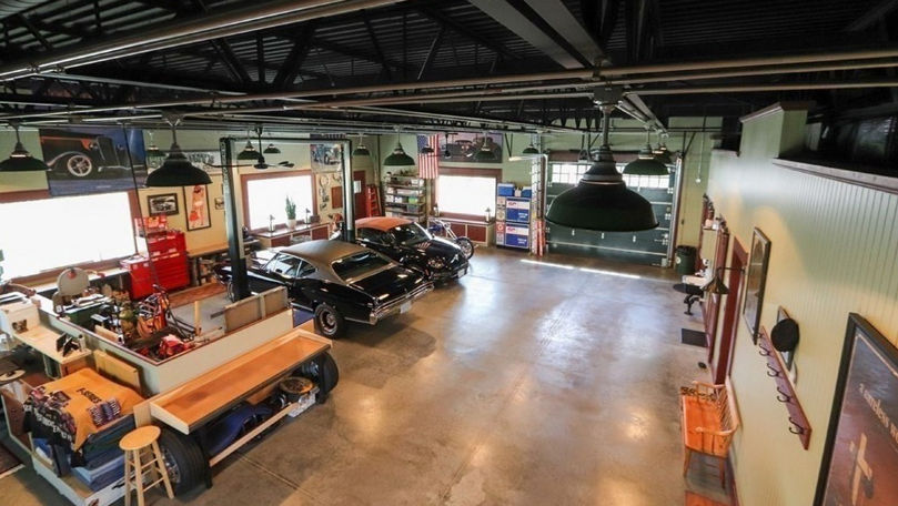 Un american și-a dotat casa cu un garaj de 185 de metri pătrați