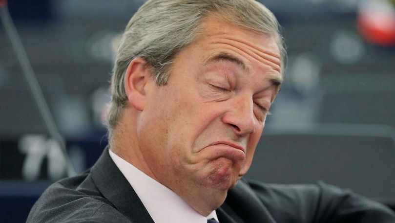 Unu din patru britanici ar vota pentru noul partid Brexit al lui Farage