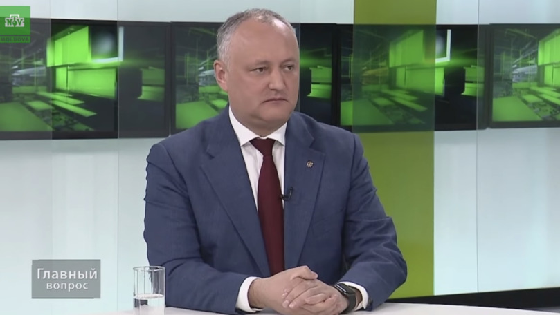 Президент РМ Игорь Додон.