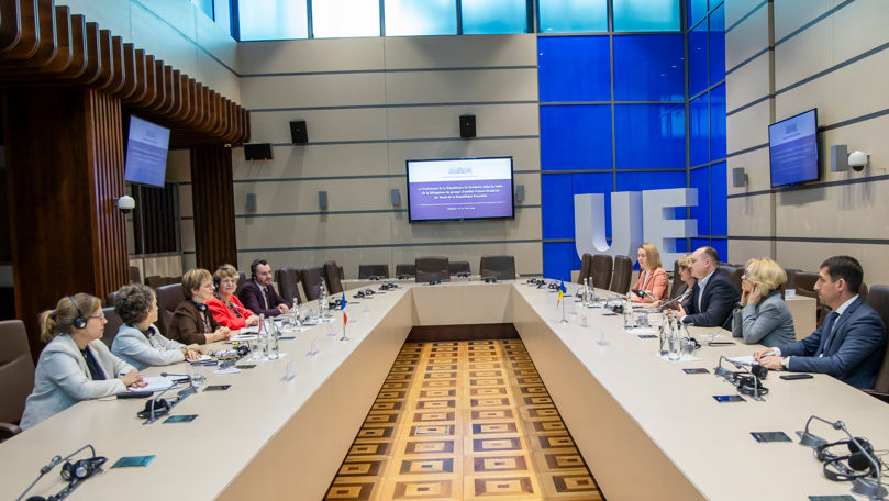 BCS a discutat cu oficialii de la Paris despre cooperarea moldo-franceză