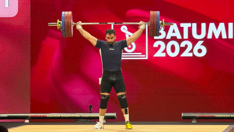 Молдавский тяжелоатлет Марин Робу стал чемпионом Европы.