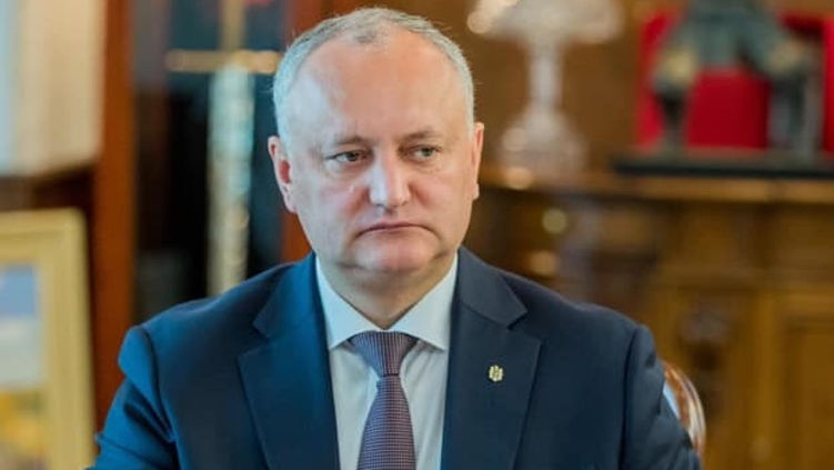 Бывший президент Молдовы Игорь Додон.