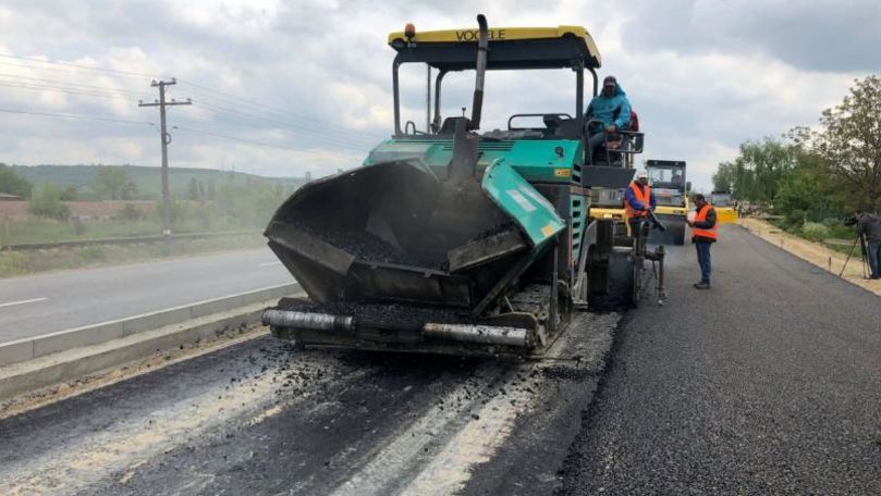Probleme la construcția drumului Ungheni–Chișinău. Muncitorii, în grevă