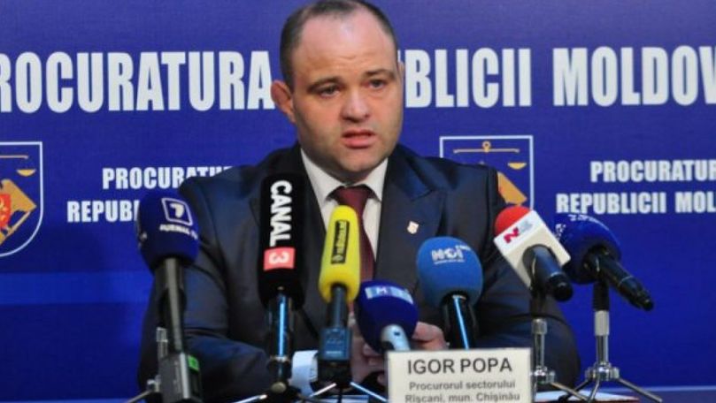 Măsura preventivă în privința lui Igor Popa, prelungită cu 30 de zile