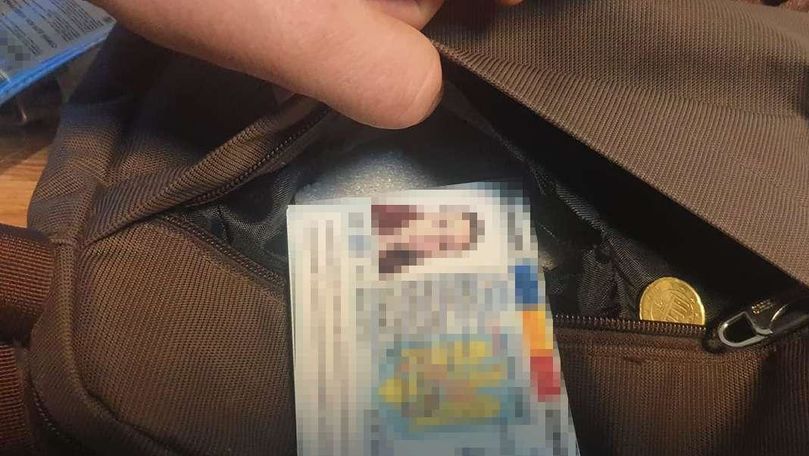 Moldovean, prins cu o carte de identitate falsă: Unde a ascuns-o