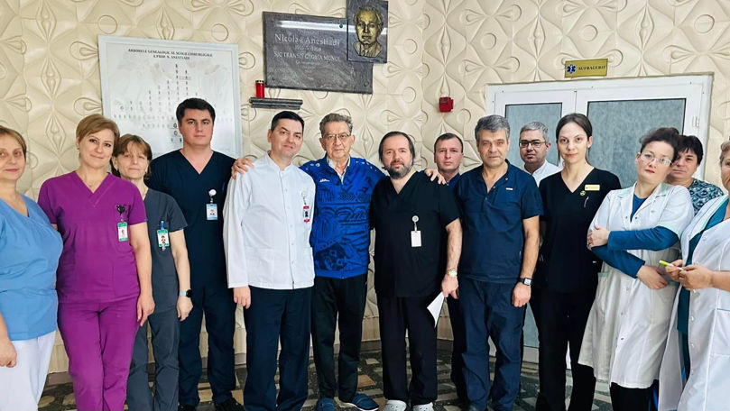 Un pacient cu o problemă gravă de sănătate, salvat de medicii de la IMU